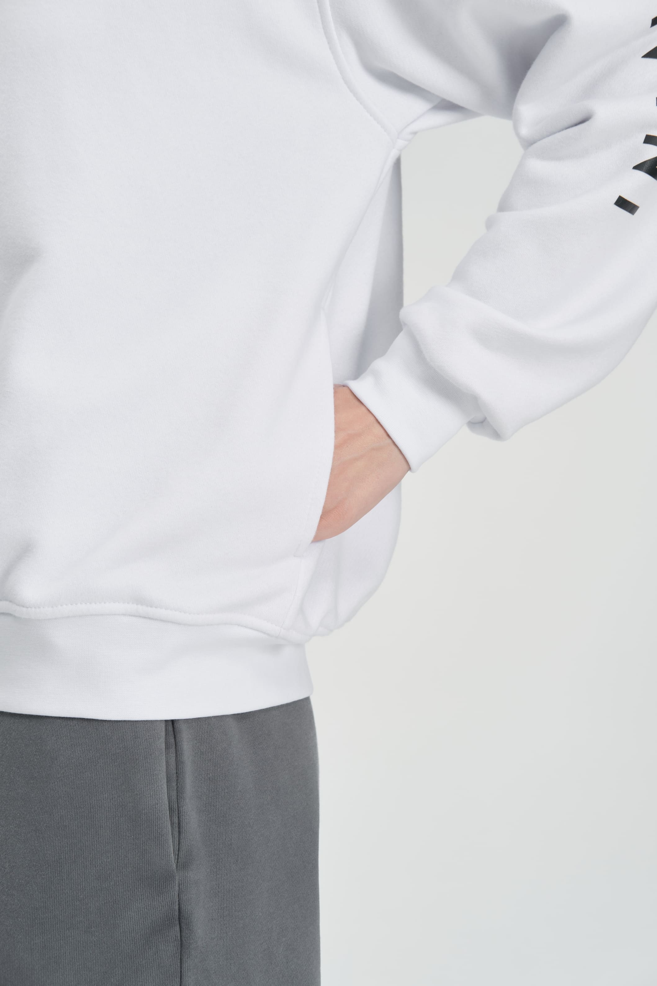 Meditation in progress Soft zippered hoodie