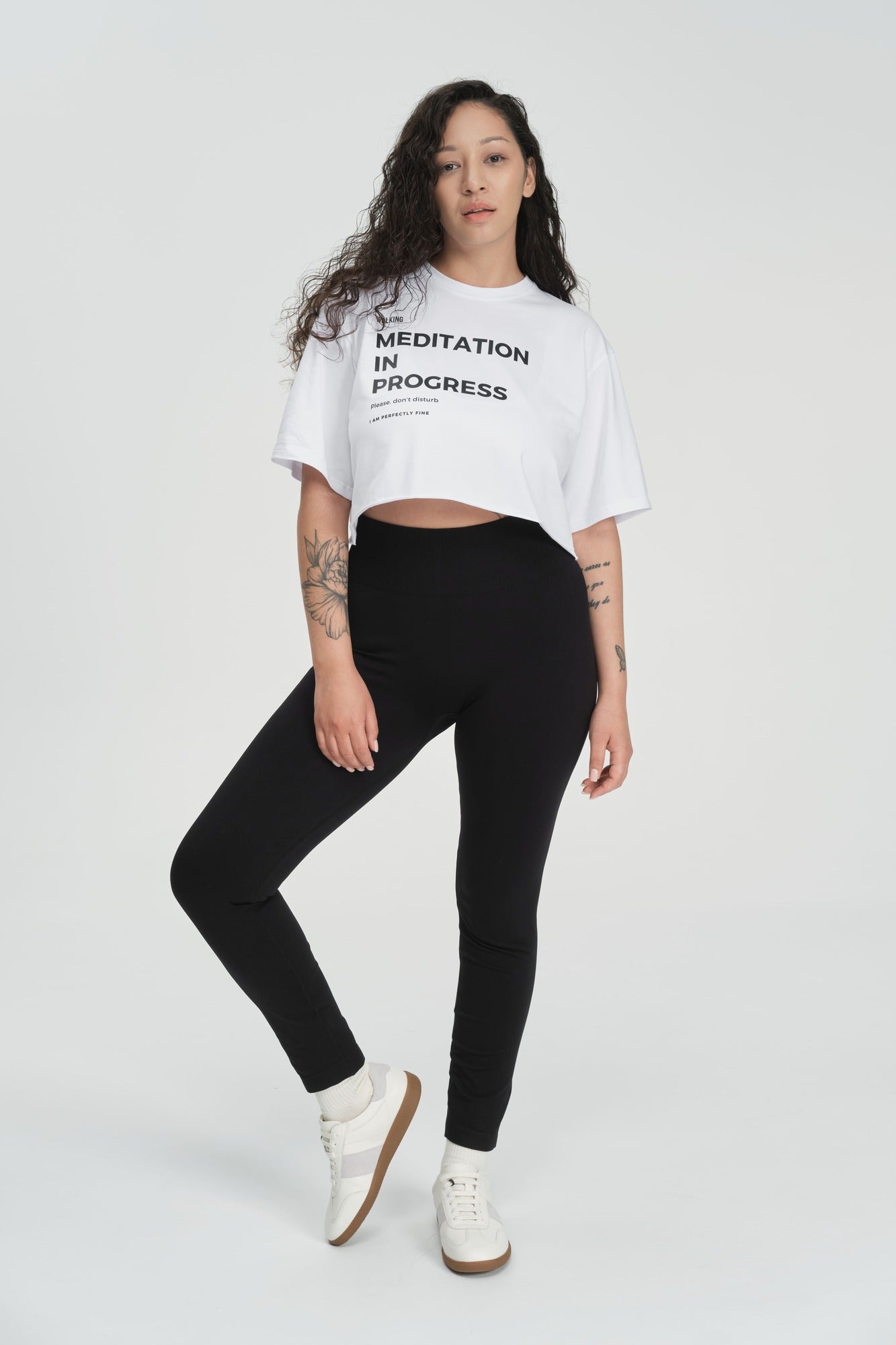 "Don't Talk to me" Crop Top