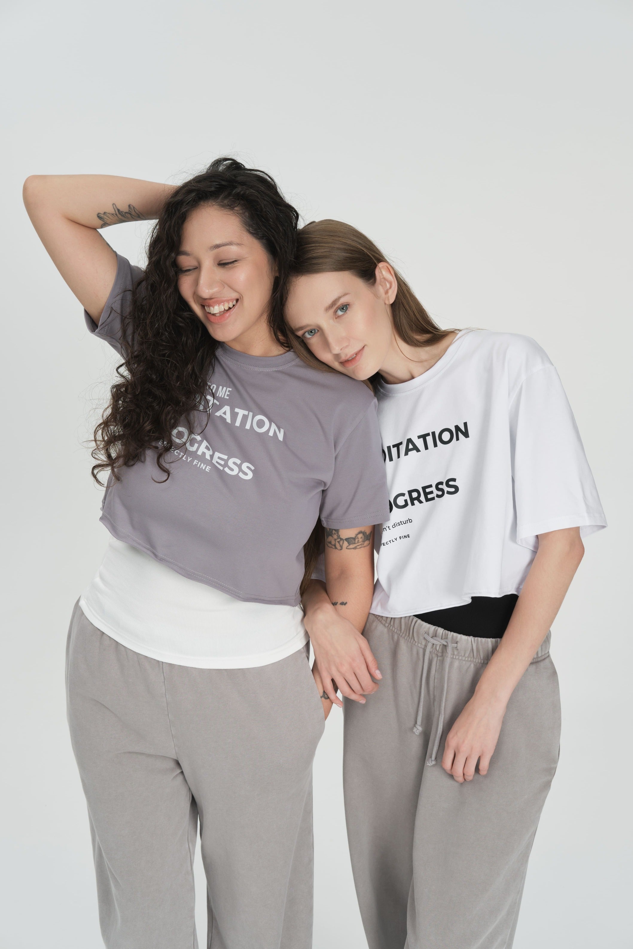 "Don't Talk to me" Crop Top