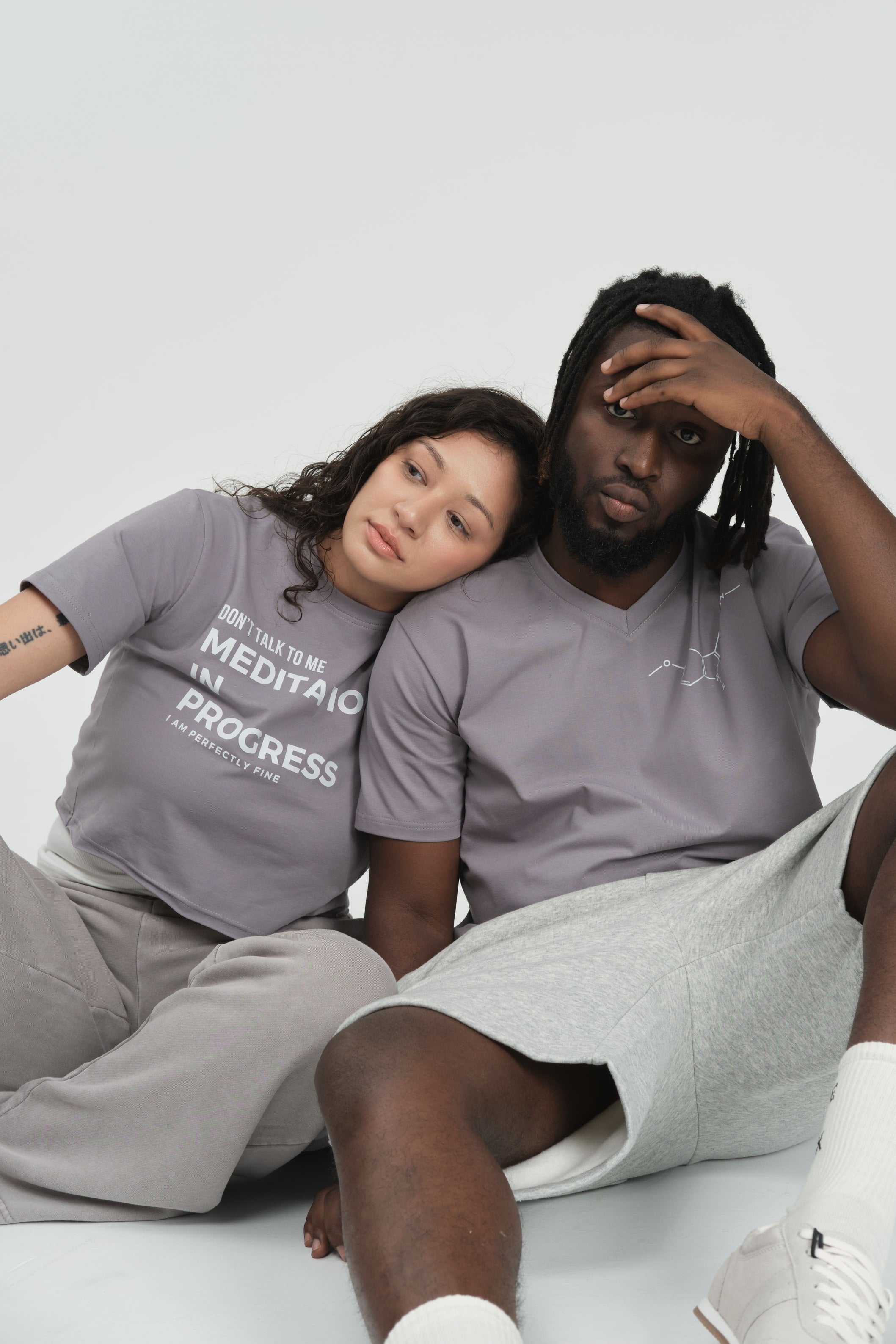 Meditated V-neck T-shirt