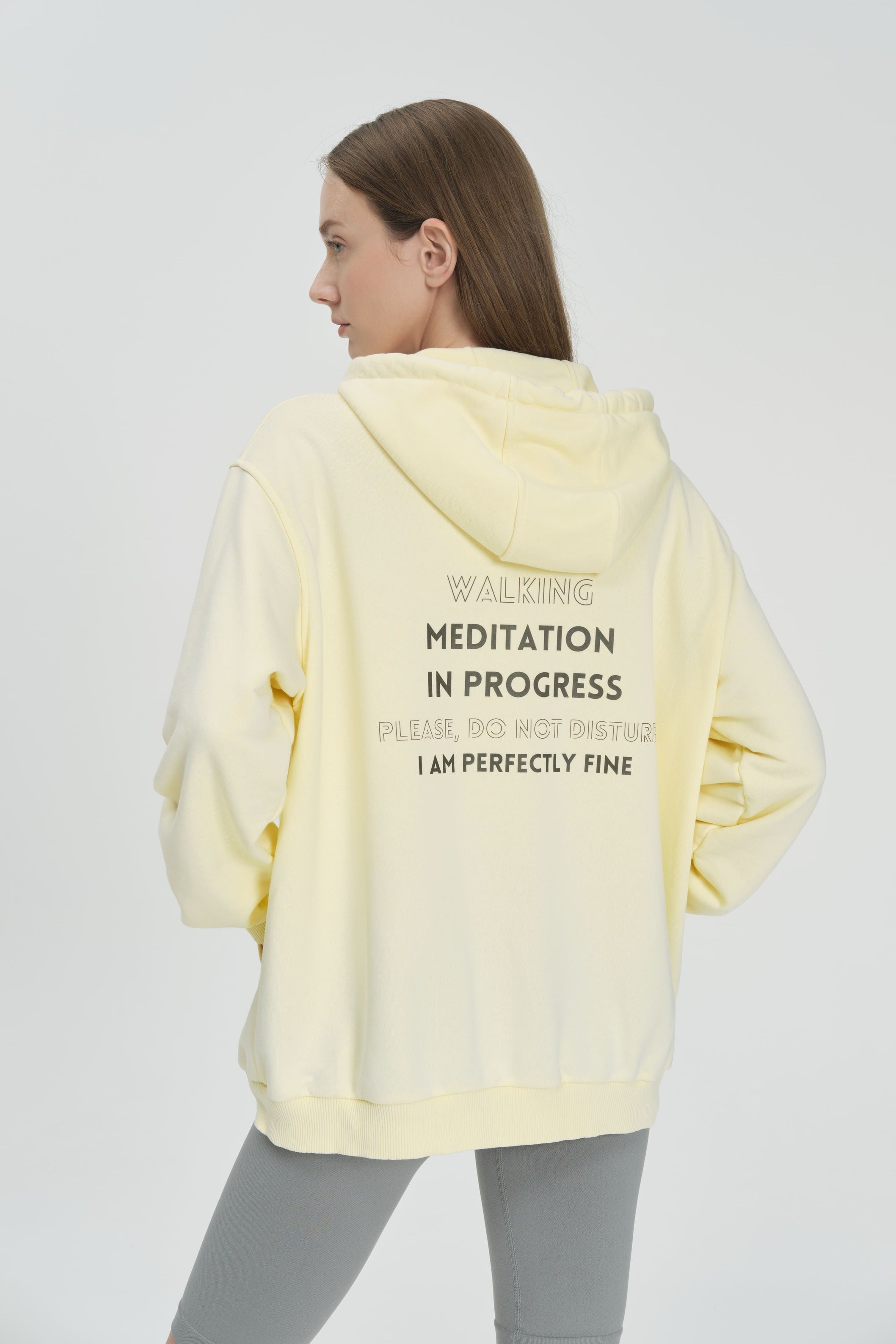 Meditation in progress Hoodie